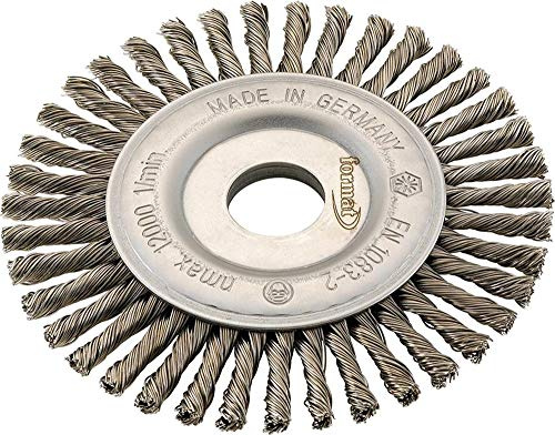 Rundbürste Stahldr. 125x6mm gezopft FORMAT