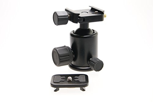 Ex-Pro® TBH01 Professional Quality Tripod Mount Ball head with Lock and Quick Release Plate XL