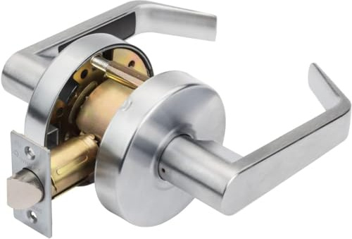 Dynasty Commercial Passage Lever, ADA, Satin Chrome