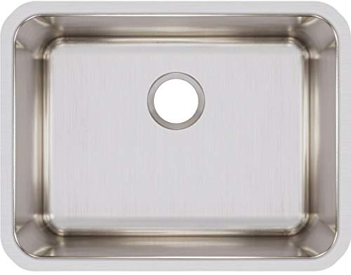 Elkay ELUH2115 Lustertone Classic Single Bowl Undermount Stainless Steel Sink