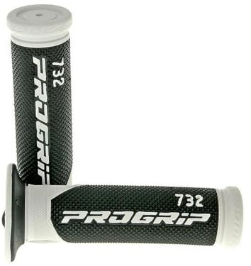 Lenkergriffe/Griffgummi PROGRIP 732 Road - schwarz/weiß [Ø 22mm]