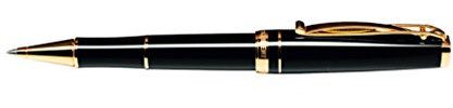 Cleo Skribent Kugelschreiber Gold, schwarz