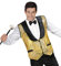 Widmann s.r.l., In Vest XL C Gold Pailletten