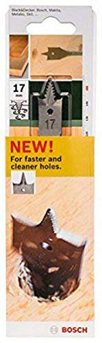 Bosch DIY Flachfräsbohrer Self Cut mit 1/4-Sechskantschaft (Ø 17 mm)