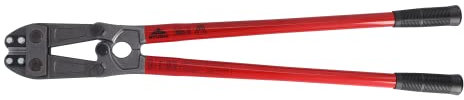 Stubai Bolzenschneider 1131 (Länge 780 mm, auswechselbare Dreikantschneiden, Spezialstahl, für Baustähle + Federstahl) 113104