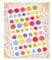 Sticker für Kinder & Kalender zum markieren von Ereignissen, 6 Blatt Bunte Punkte ca. 300 Stück Tagebuchsticker | Aufkleber | Geschenk | Tagebuch | Punkt