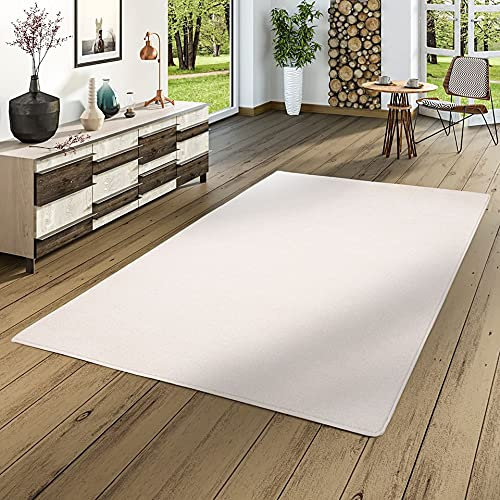 Snapstyle Hochflor Velours Teppich Luna Weiss in 24 Größen