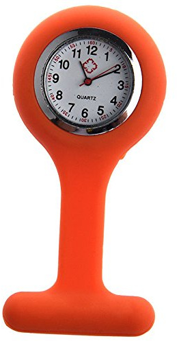 OUTLETISSIMO UHR AUSSTATTUNG INFERMIERA ORANGE SILIKON MIT BALLEN