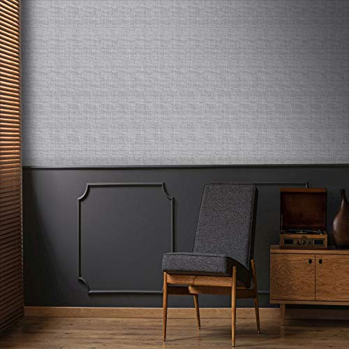 Boutique Silver Metallic Damask Wallpaper