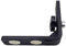Soporte magnético para nivel, 1,59 cm, imán muy fuerte, en forma de L, para nivel de láser universal Topcon, negro