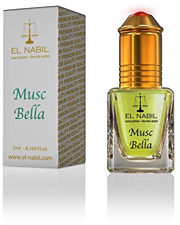 Musc Bella 5ml Parfum Duft - El Nabil Misk Musk Moschus Parfümöl für DAMEN & FRAU