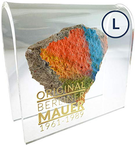 ORIGINAL Berliner Mauer-Stein | authentisches Stück mit Echtheitszertifikat | Handarbeit direkt aus Berliner Manufaktur