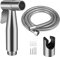 Ducha Bidé, Pulverizador Bidet Acero Inoxidable, Grifo Bidet Portatil con Manguera de Ducha de 1.5m y Soporte para Baño, Rociador de Pañales de Tela de Bebé/Ducha para Mascotas/Higiene Femenina