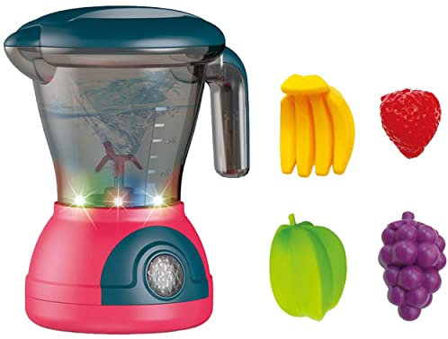 Diakakis Luna Standmixer Kinder Küchengerät Mixer m. Zubehör Funktion Licht u. Sound +3J