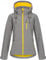 Ankerglut Damen Mit Abnehmbarer Kapuze Gefüttert Übergangsjacke Windbreaker #Ankerglutfreude Softshelljacke, Grau, 50 EU