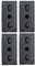 4 Pezzi Presa Bipasso Living 2P+T 16A Compatibile Presa Bivalente Compatibile per serie Civile Ticino Nero vidoelettronica® (4)