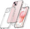 Qasyfanc Handyhülle Kompatibel mit iPhone 15, Hülle mit Kameraschutz und 2 Stück Schutzfolie, Hard PC Nie Vergilbung Case Transparent Militärschutz Kratzfest Fallschutz Schutzhülle, Klar