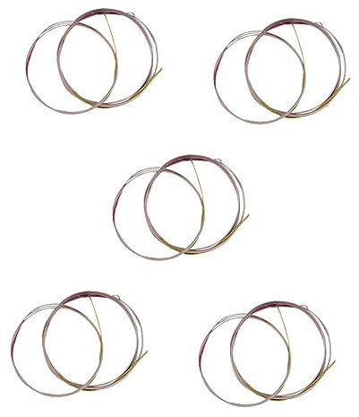 Supvox 20stücke Teiliges Pipa-saitenerset Professionelle Pipa-saiten Hochwertige Stahlsaiten Für Übungen Und Auftritte Klarer Stabile Stimmung Zubehör