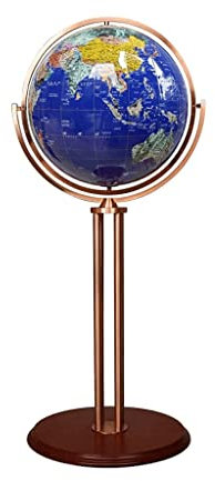 praktischer Globus, 16,5 Zoll, großer Weltglobus, stehender Lernglobus, Kreativität, geografischer Weltglobus für die Kartierung von Reisen, wunderschöne Dekoration
