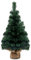 Mini Sapin de Noël Artificiel 60cm - Arbre De Table avec Base - Petit Sapin Miniature Faux pour Décoration Intérieure