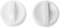 URTERYSER Lot de 2 boutons rotatifs pour four à micro-ondes