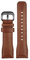 BANDKIT Weiche Echtleder-Uhr mit wasserdichter Herren-Armbanduhr für sieben am Freitag T1/01 T3/01 T2/01, Rindslederarmband, 26 mm, 26 mm, Achat