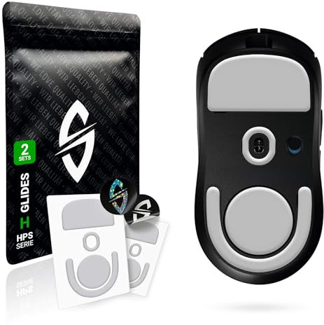 SensoryBoost HPS Glides (2 unidades) para Logitech G PRO X Superlight 2 – Equilibrio perfecto de velocidad y control – Suave, redondeado y duradero – Pies de repuesto – Patines – Actualización de