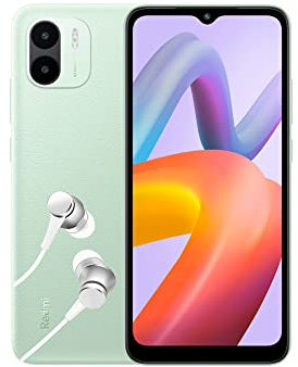 Xiaomi Redmi A2 Smartphone, 2/32 GB, sin contrato, pantalla HD de 6,52, 5000 mAh, MediaTekHelio G36, cámara dual AI de 8 MP, Dual SIM, verde (Reacondicionado)