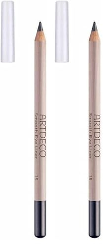 ARTDECO Smooth Eye Liner - Nachhaltiger, farbintensiver Eyeliner für empfindliche Augen - 1 x 1,4 g (Packung mit 2)