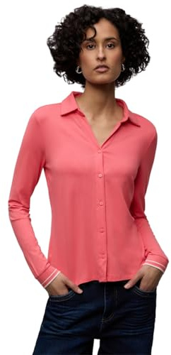 Damen Shirt mit College-Details
