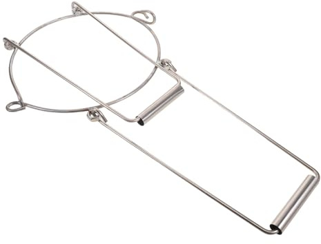 NIYANGLE Outil de Levage Robuste en Acier Inoxydable pour Pots de Fleurs et Jarres Jusqu'à 15kg Poignée Ergonomique, Cuisine et Jardin