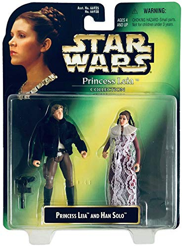 Star Wars Princess Leia Collection Prince Leia and Han Solo Action Figure Set
