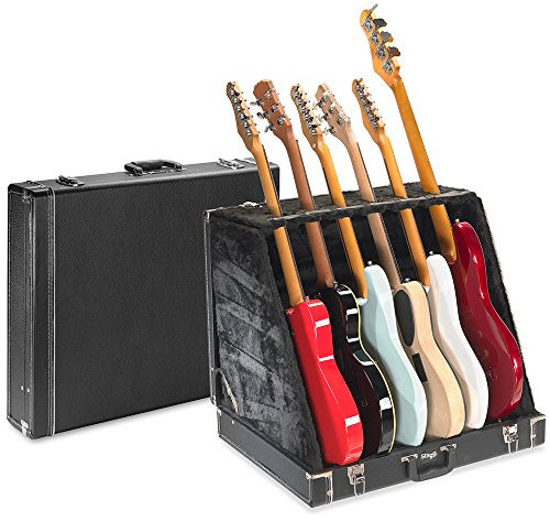 Stagg GDC-6 Universal Gitarren-Standkoffer für 6 Gitarren