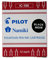 Pilot Ink Cartridge Namiki, for Capless Fountain pens, Black, VE = 1.
