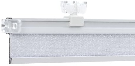 Liedeco Paneelwagen für Flächenvorhangstoffe, Schiebevorhang, 1 STK weiß L 60 cm