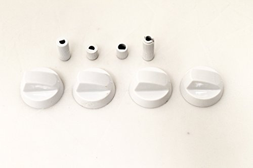 4 Universal Cooker Knob Kit with Gloves By Spares Plus