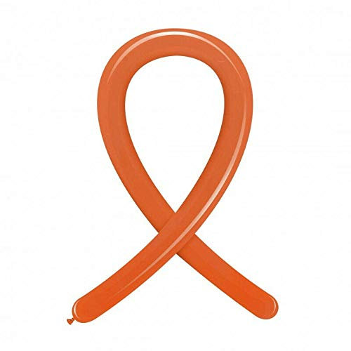 eventkauf 100 Modellierballons (Orange)