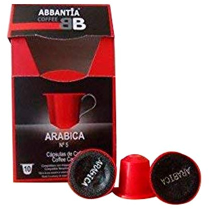 Café 100%Arabica 120 capsules compatibles avec Nespresso Abbantia