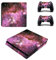 Morbuy PS4 Slim Skin Vinyl Autocollant Decal Sticker pour Playstation 4 Slim Console + 2 Dualshock Manette Set (Sky Pink)