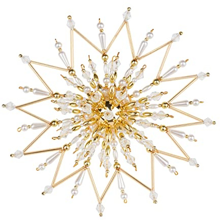 Perlenstern-Komplettset Golden Dream 17cm mit Anleitung