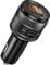 Bluetooth FM Transmitter, Vorstik QC3.0 KFZ Wireless Radio Adapter mit 2 USB Ladegerät & USB-Stick Mikrofon Telefonieren Freisprechfunktion LED-Display für iOS und Android Geräte