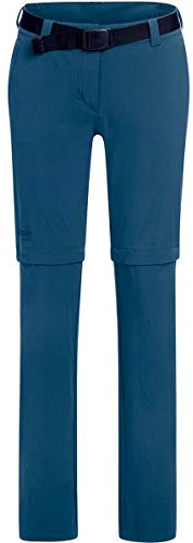 maier sports NATA 2, Women's Hiking Trousers, Water-Repellent Outdoor Trousers for Trekking and Hiking, Handy Zip-Off Function, PFC-Free, mSTRETCH pro 4 & Dryprotec
