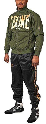 LEONE 1947, Tuta Premium, Unisex – Adulto, Verde Mimetico, 16 XL, AB300