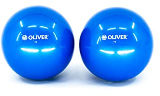 Oliver Gewichtsball Toning Ball | Weicher Gewichtsball für Arme, Schultern und Core, rutschfeste Oberfläche