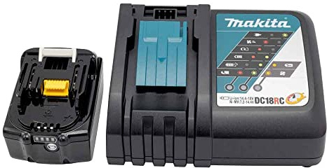 MAKITA 191B51-7 Pack chargeur rapide DC18RC + 1 batterie 18V 5Ah Li-ion BL1850B
