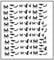 Bat Collection (Bat pEEL OFF NAIL STICKERS)