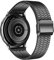 MUENShop 22mm Metall Uhrenarmband Silber Kompatibel mit Samsung Galaxy Watch 3 45mm Gear S3 Classic/Frontier Armbänder Huawei Watch GT 3/4 46mm