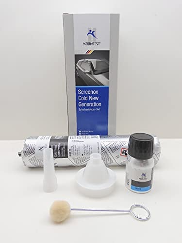 Normfest SCHEIBENKLEBER KLEBESET FRONTSCHEIBE Beutel Set SCREENOX Cold 400ML (1)