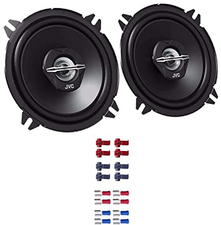 JVC CS-J520X Auto Lautsprecher Boxen 500 Watt 13 cm 2 Wege Koax passend für BMW Z3 1996-2003 Fußraum vorne