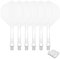 CyeeLife Dart Schäfte und Flights aus einem Stück,2BA Dartpfeile Zubehör Weiß CF02